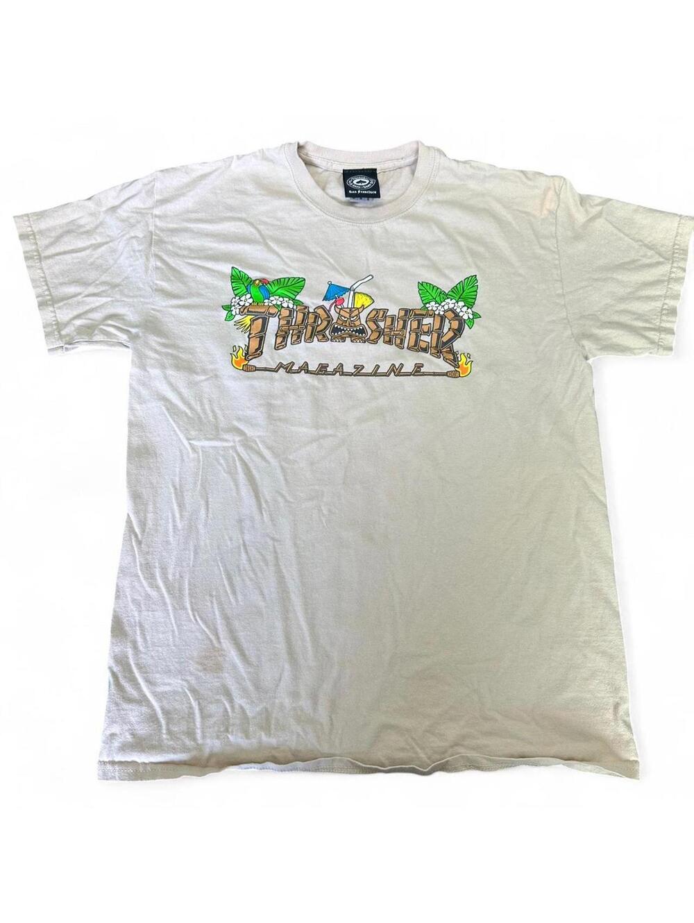 Thrasher Magazine Tiki Graphic Tee M
